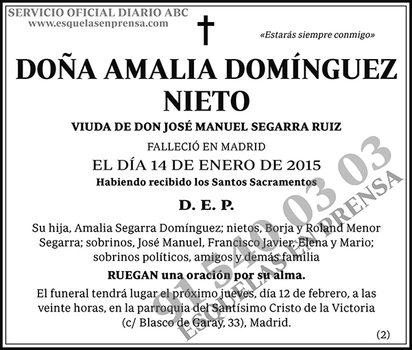 Amalia Domínguez Nieto